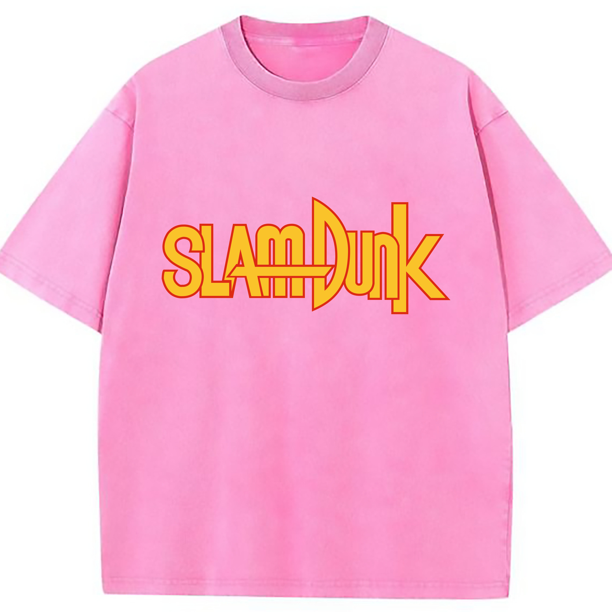 （画像用） SLAM DUNK／スラムダンク 綿100% ヴィンテージ風 半袖Tシャツ（フロントプリント）